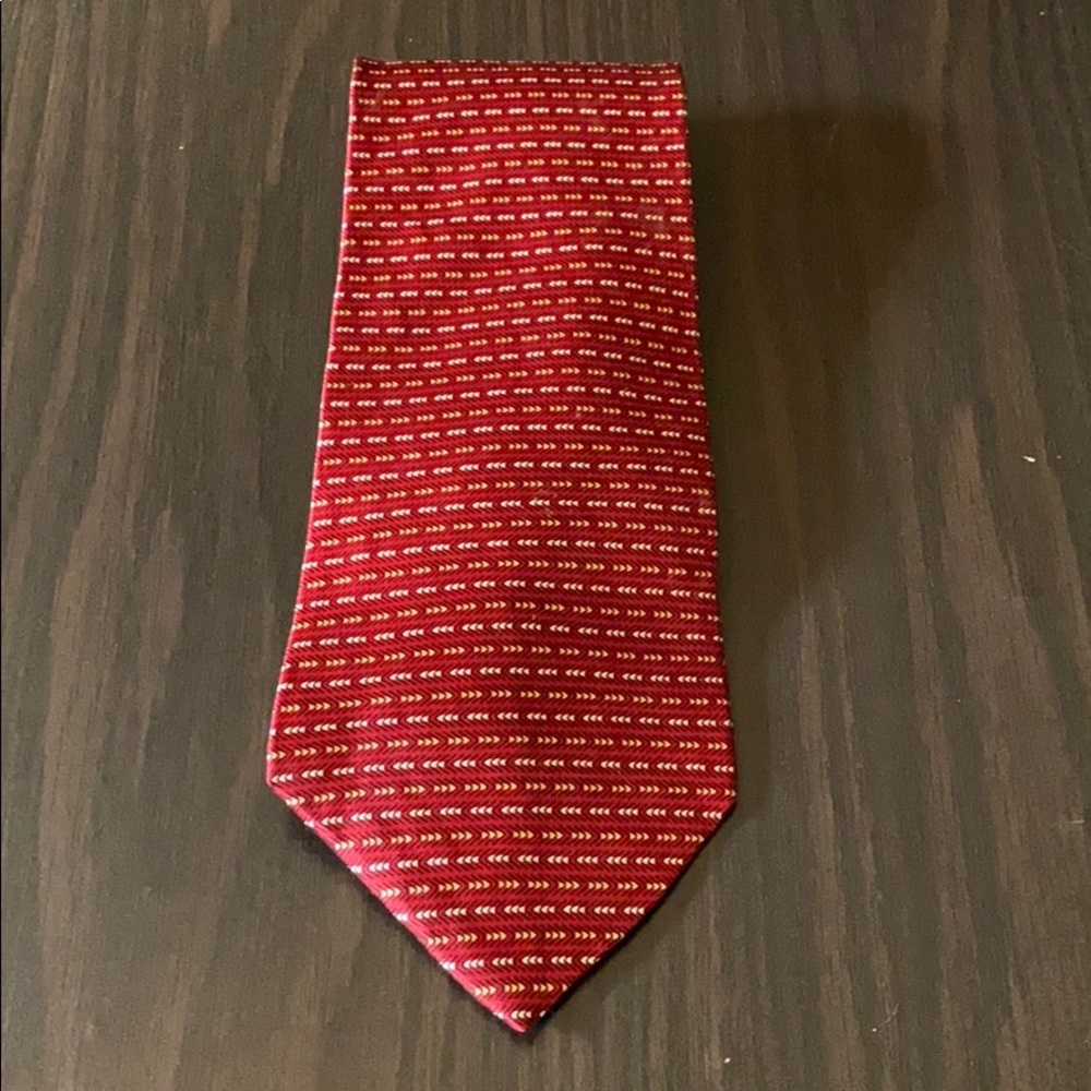 $10 Ties: Perry Ellis Portfolio Red Tie